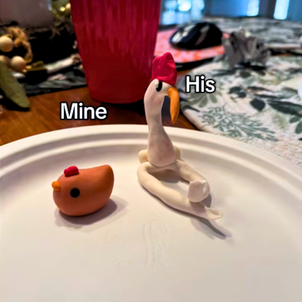 Esculturas de Plasticina🐙🧡